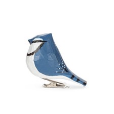 Blue Jay Birdclip Ornament
