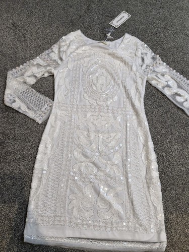Bnwt white sequin - sequin, embellish