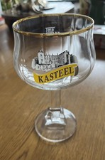 Belgian Kasteel Beer Glass Goblet 33cl 330ml in great condition - pub bar ale