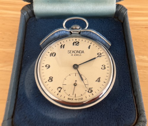Vintage 1950s sekonda pocket - vintage,