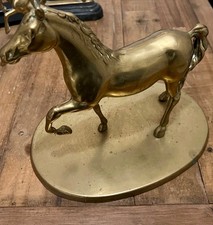 Brass Horse on a stand