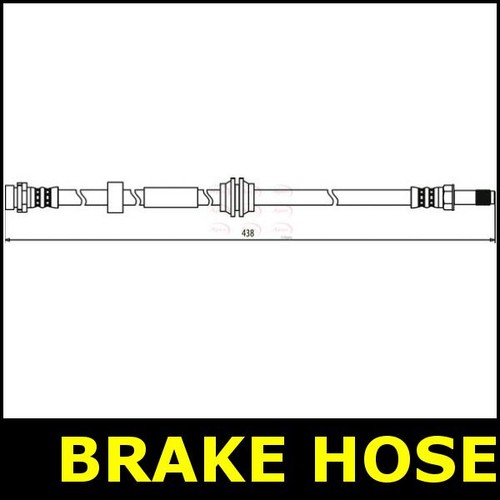 Brake hose front for - brake, ford