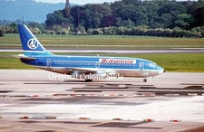 Aircraft Slide - Britannia Airways B.737-296 G-BJZV @ MAN 1982   (A083)