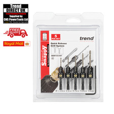 Snappy Countersink Set 5pc HSS Drill Adjustable Drilling SNAP/CS/SET Trend Tools