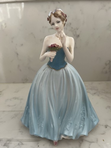 Coalport dearest rose - “dearest, rose”