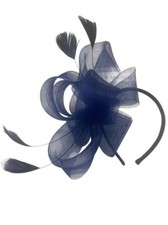 Women Feather Looped Headband