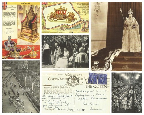 Double sided postcards queen - sided,