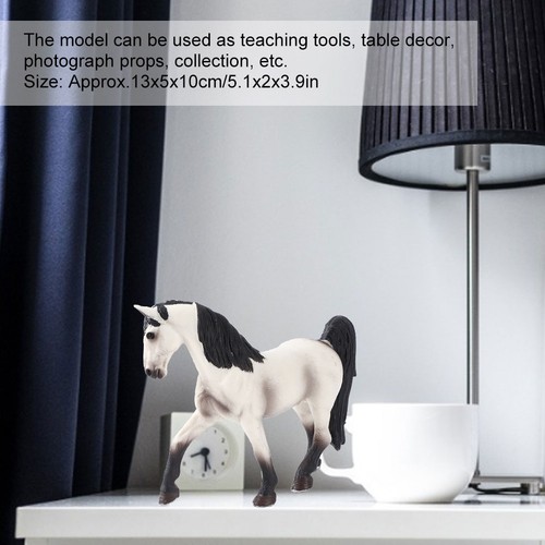 Simulation white horse model - simulation,