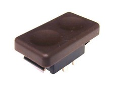 Window switch, Brown. Porsche