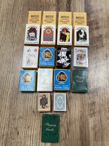 Miniature playing cards - playing,