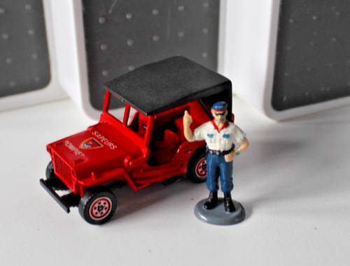 Solido fire jeep 50th - jeep, 1/50th