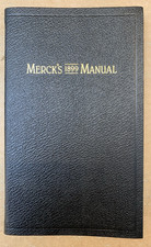 Merck's 1899 Manual of the Materia Medica -Paperback - 1999, Centenary Facsimile