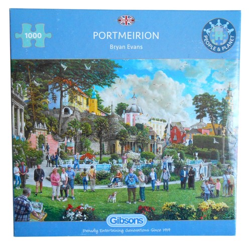 Gibsons portmeirion 1000 piece - 1000,