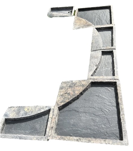Paving concrete slab moulds - concrete,