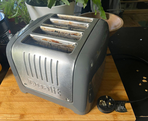 Dualit slice grey toaster - 4,