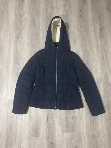 Hollister navy blue hooded - hollister,