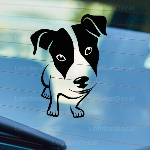 Jack russell terrier - dog, decal