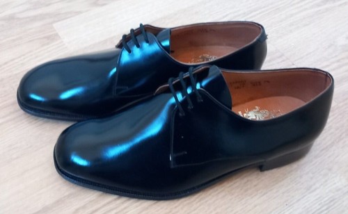 Norvic black leather mens - black,