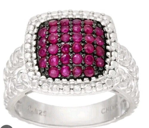 Qvc 925 sterling silver chunky - silver,
