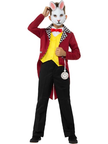 White rabbit costume with - mr,