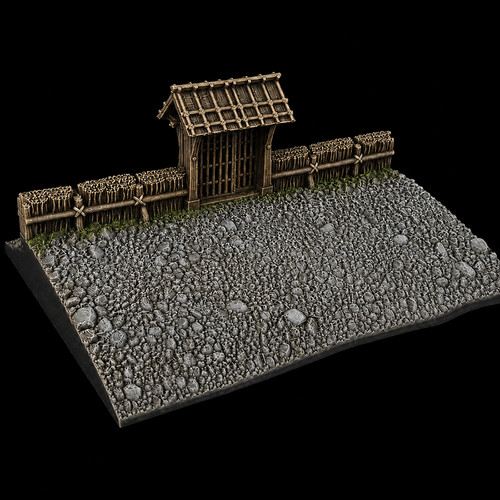 Japanese samurai fortified - samurai,