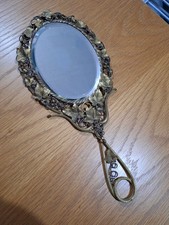 Ornate Large Hand Mirror