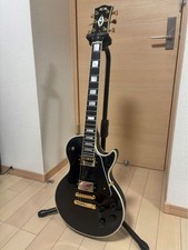 Fujigen Electric Guitar Black Les Paul Custom