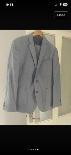 Piece suit mens 38r - mens, light