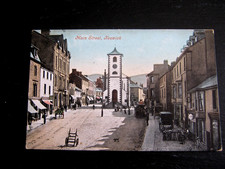 NICE OLD   POSTCARD-    THE  MAIN STREET,KESWICK 1906