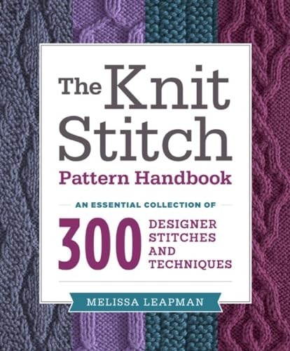 The knit stitch pattern - knit,