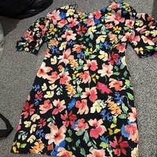 Zara Dress Woman Puff Size Xl