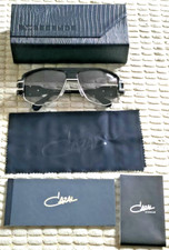 Cazal Sunglasses Unisex Geometric Black/Silver MOD.671/304 COL.001 135