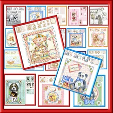 DECOUPAGE ANIMAL MINI KITS = 3