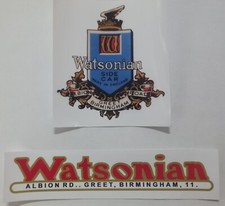Watsonian Side Car Sticker set