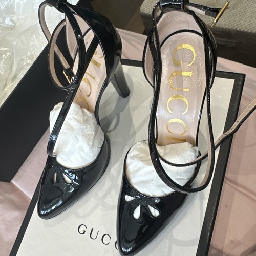 Gucci women black patent - women's,