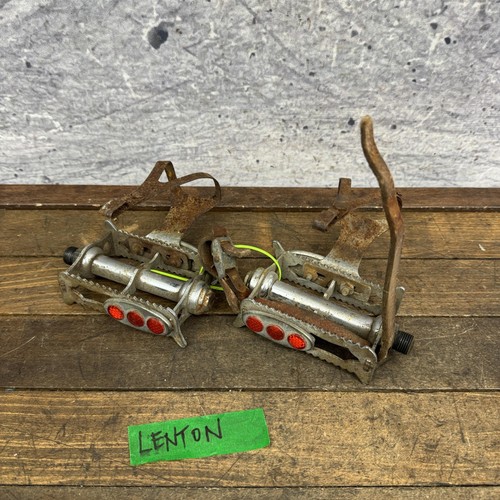 Vintage raleigh lenton - raleigh, pedals