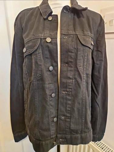Asos design black denim jacket - design,