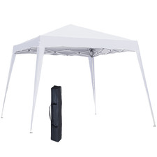 Pop-Up Gazebo 3x3m White 210D