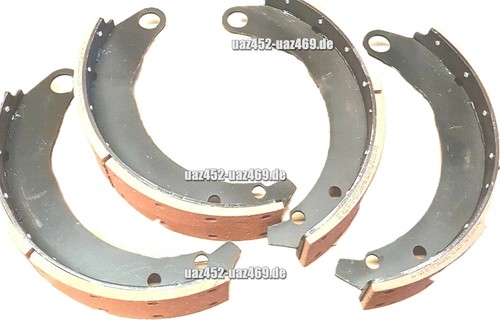 Gaz brake shoes front 4 - 66,