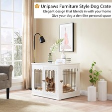 🐶Wooden Dog Crate Double
