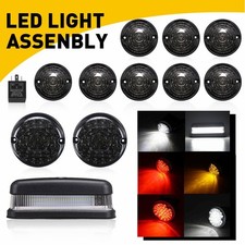 For Land Rover Defender 90 110 LED Turn Signal Stop Tail Lights Upgrade Kit Lamp