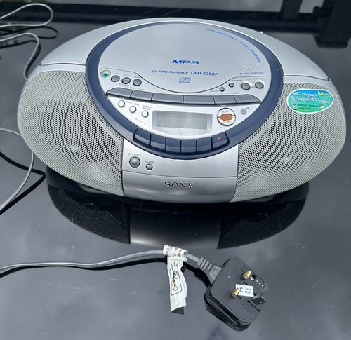 Sony cfd s35cp stereo boombox - sony, cfd-s35cp