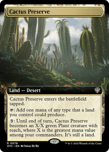 Cactus preserve otc 76 - -,