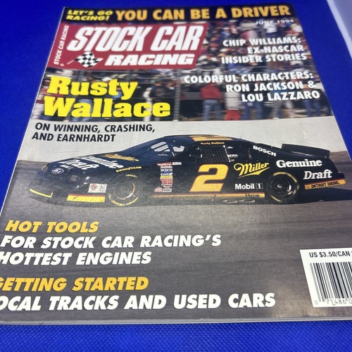 Stock car racing magazine - racing, june