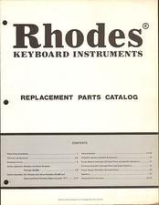 1980s RHODES KEYBOARD MUSICAL