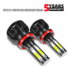 For Isuzu D-Max 2012-2023 2x H11 LED Super White Xenon 6000K Headlight Bulbs A++