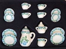 AQUA SWIRLS china tea set