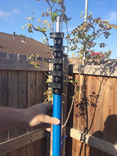 25ft carbon fibre - carbon, telescopic