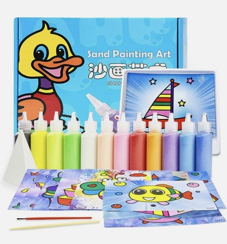Sand painting kit - painting, +
