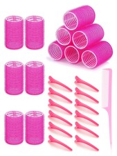 25 Pcs Self Grip Hair Rollers